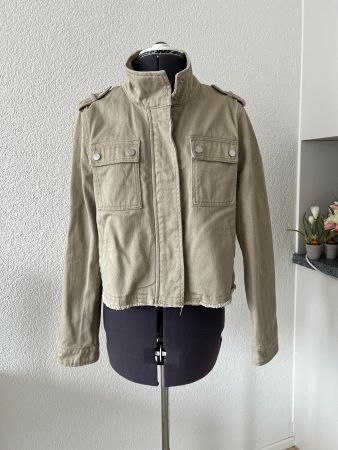 💥 Trendige Primark Jacke in Beige – Größe 32/34 (2XS)