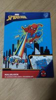 Spiderman Malblock mit Stickern