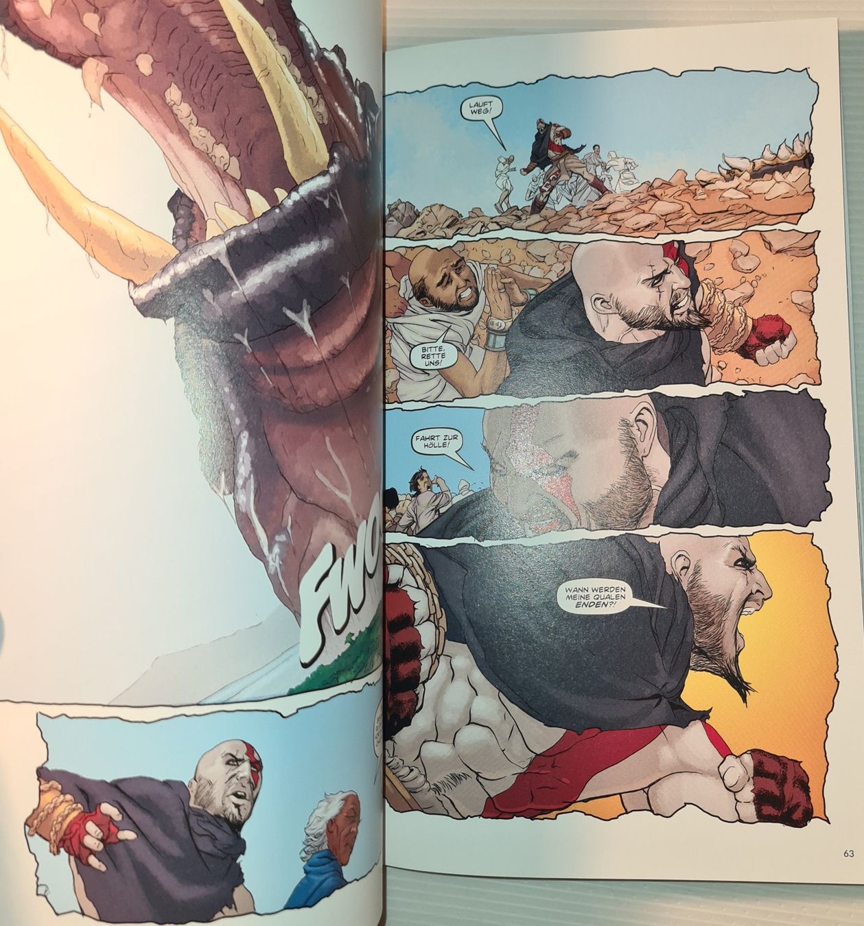 Fumetti: God of War: Fallen God / Farbe Comic – Usato da Münchenstein venduto da vitalfit 1