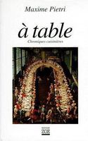 à table - Chroniques cuisinières