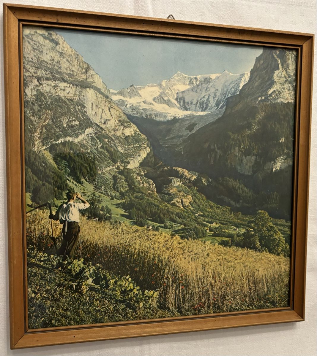 Foto & Immagini: Bildklassiker Landschaft aus den 50er Jahren – Usato da Niederrohrdorf venduto da Wimabu531