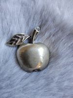 Vintage 800er Silber Apfel Anhänger Charm