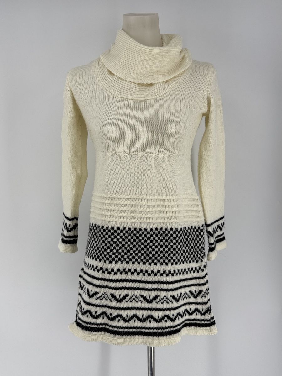Vestiti: Strickkleid mit Rollkragen Gr. S/M – Usato da Auenstein venduto da moin.