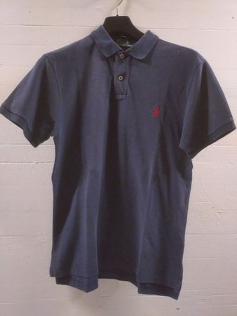 Polo Ralph Lauren bleu marine, taille M, Slim fit