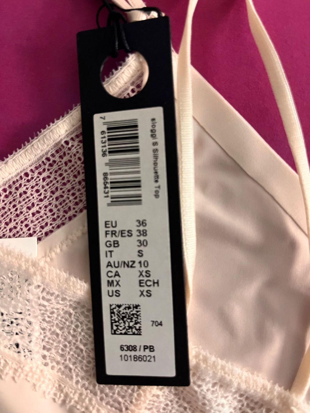 Sloggi Tops: SLOGGI, Top Silhouette, Grösse 36, Farbe Weiss – Neu und originalverpackt aus Rudolfstetten von gst_g7xl 6