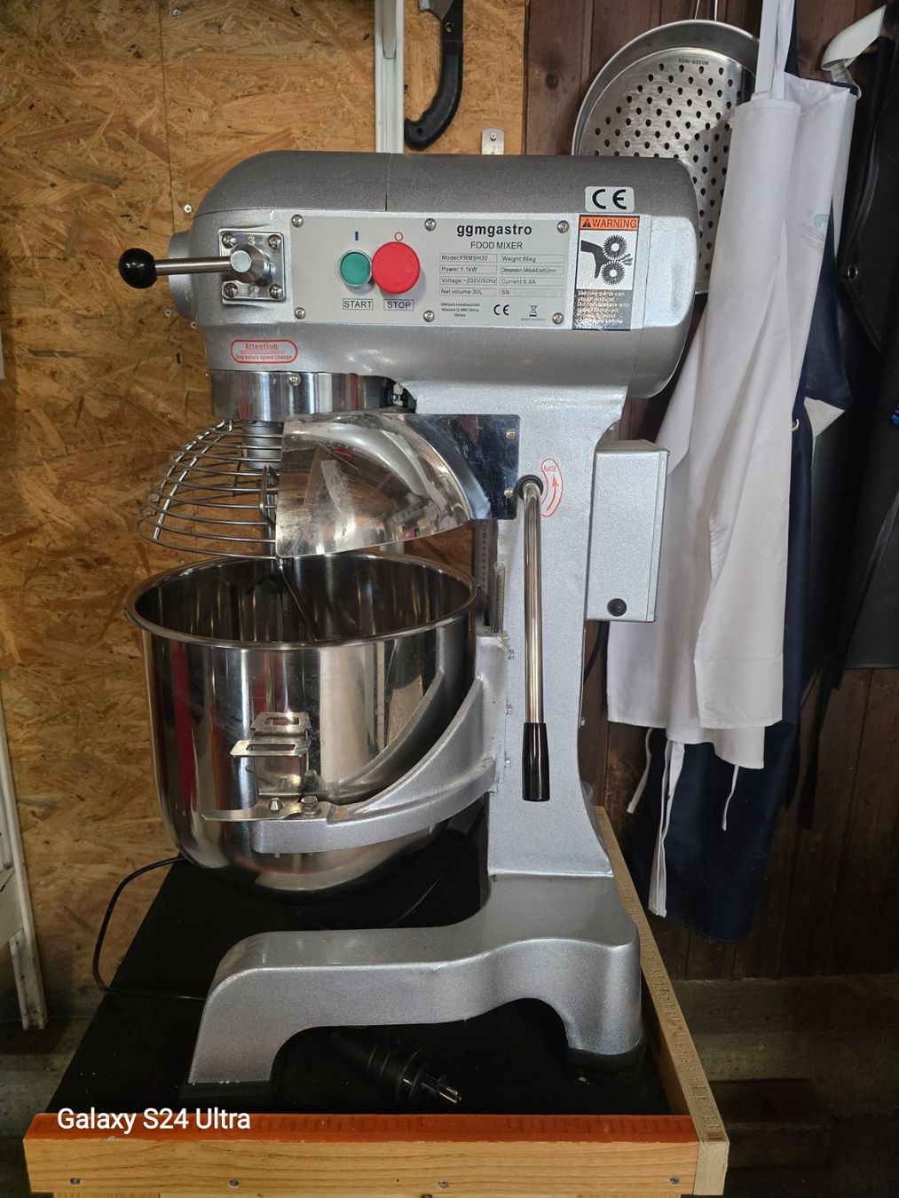 Ggm Gastro Elettrodomestici da cucina: Batteur mélangeur planétaire 27 litres – Usato da Soubey venduto da Tcheussou 3