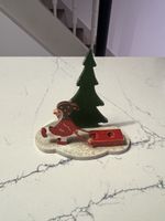 Alte Holz Weihnachtsfigur Erzgebirge