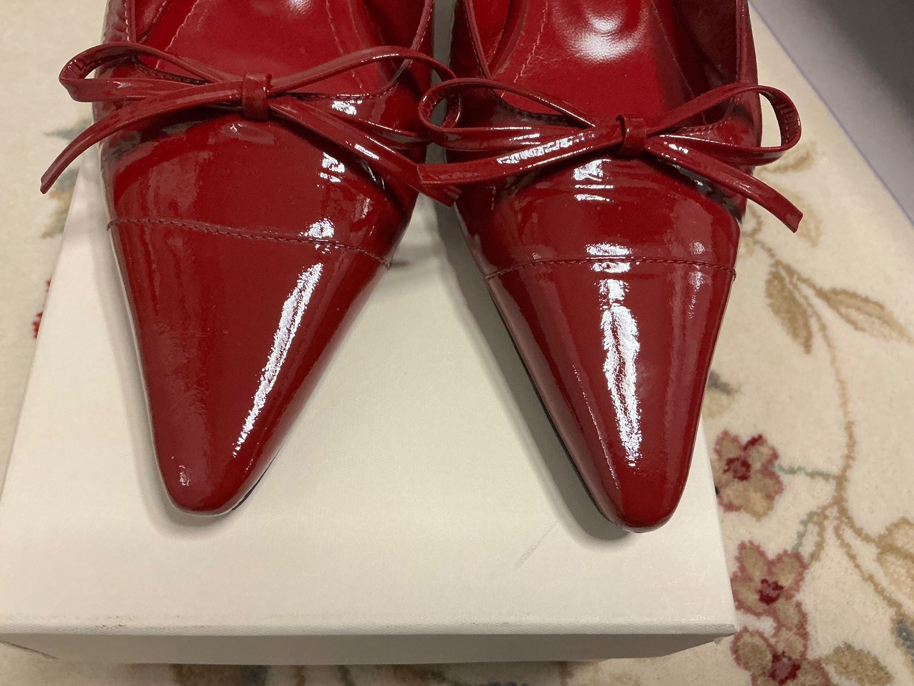Scarpe da donna: Anine Bing Slingback Pumps Gr. 38 Bordeaux – Usato da Sennhof venduto da Svetik100 1
