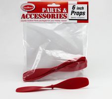 Guillow's 118 6” Plastic Propeller (3 propellers) Accessorie