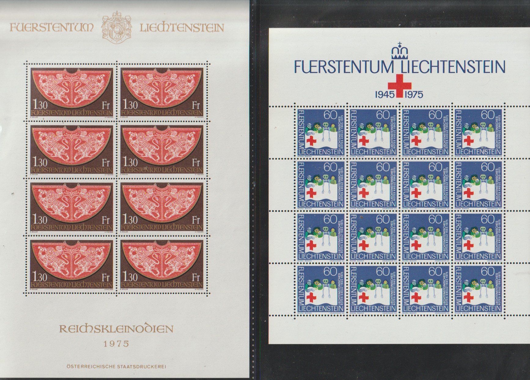 Tutti i francobolli: Liechtenstein – Nuovo e nell'imballaggio originale da Crans-Montana venduto da kira56 7