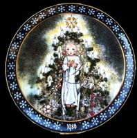 Das Christkind Weihnachtsteller Sulamith Wülfing 2. Ausgabe