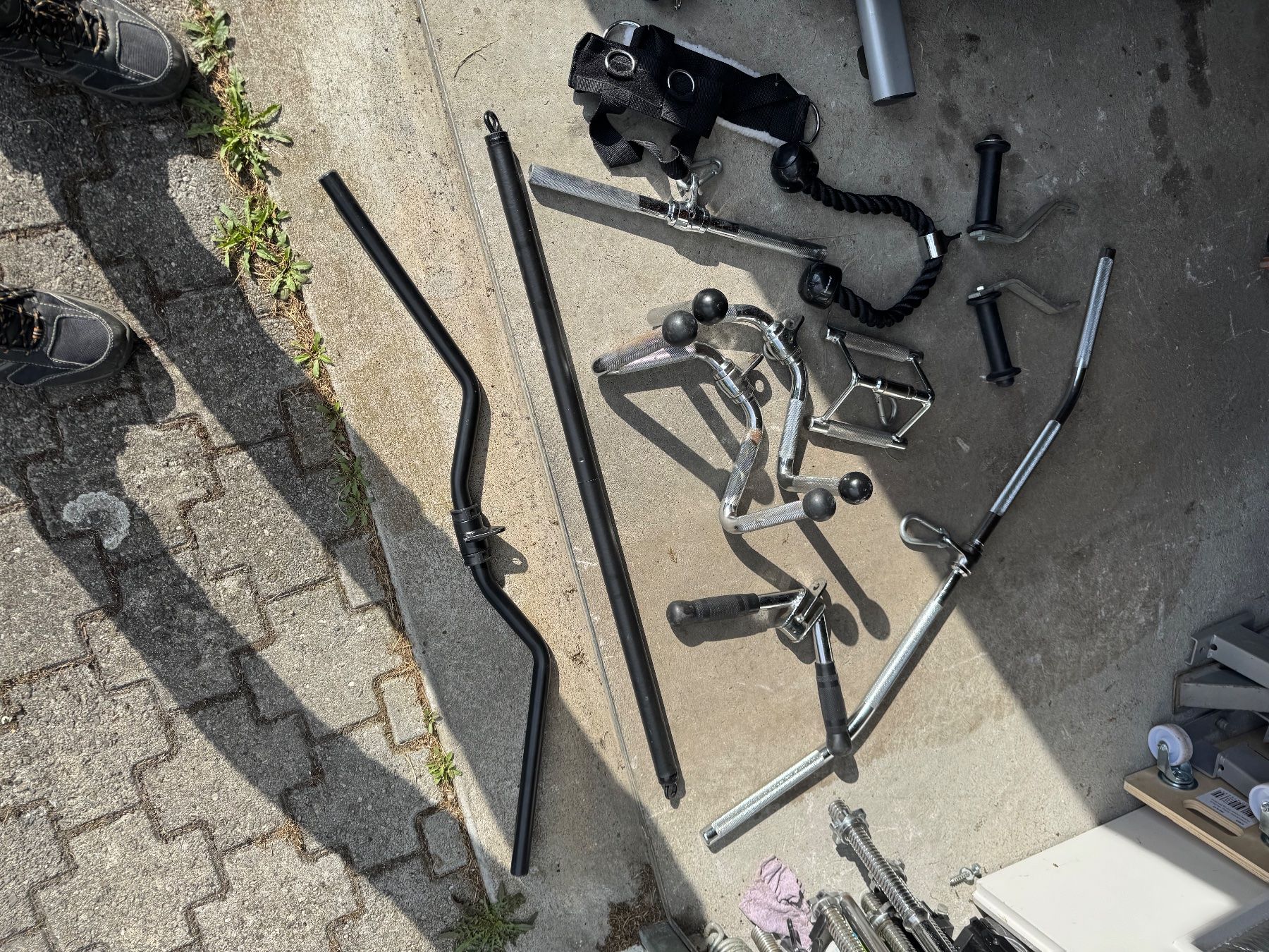 Hometrainer: Seilzug Griffe ,Kabelzug Griffe – Usato da St. Margrethen SG venduto da taf_alb 8