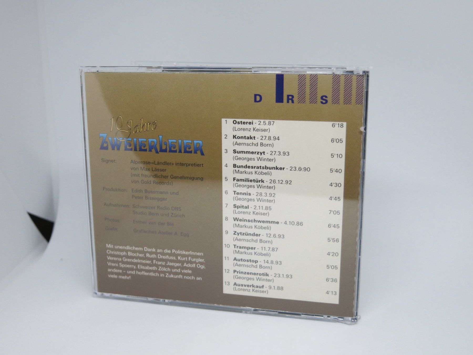 CD: CD: 10 Jahre Zweierleier - Birgit Steinegger Walter Andreas – Usato da Ernetschwil venduto da luisvonerni 2