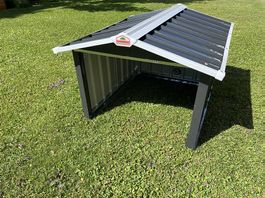Garage pour robot tondeur Gardenix métal anthracite dimen...