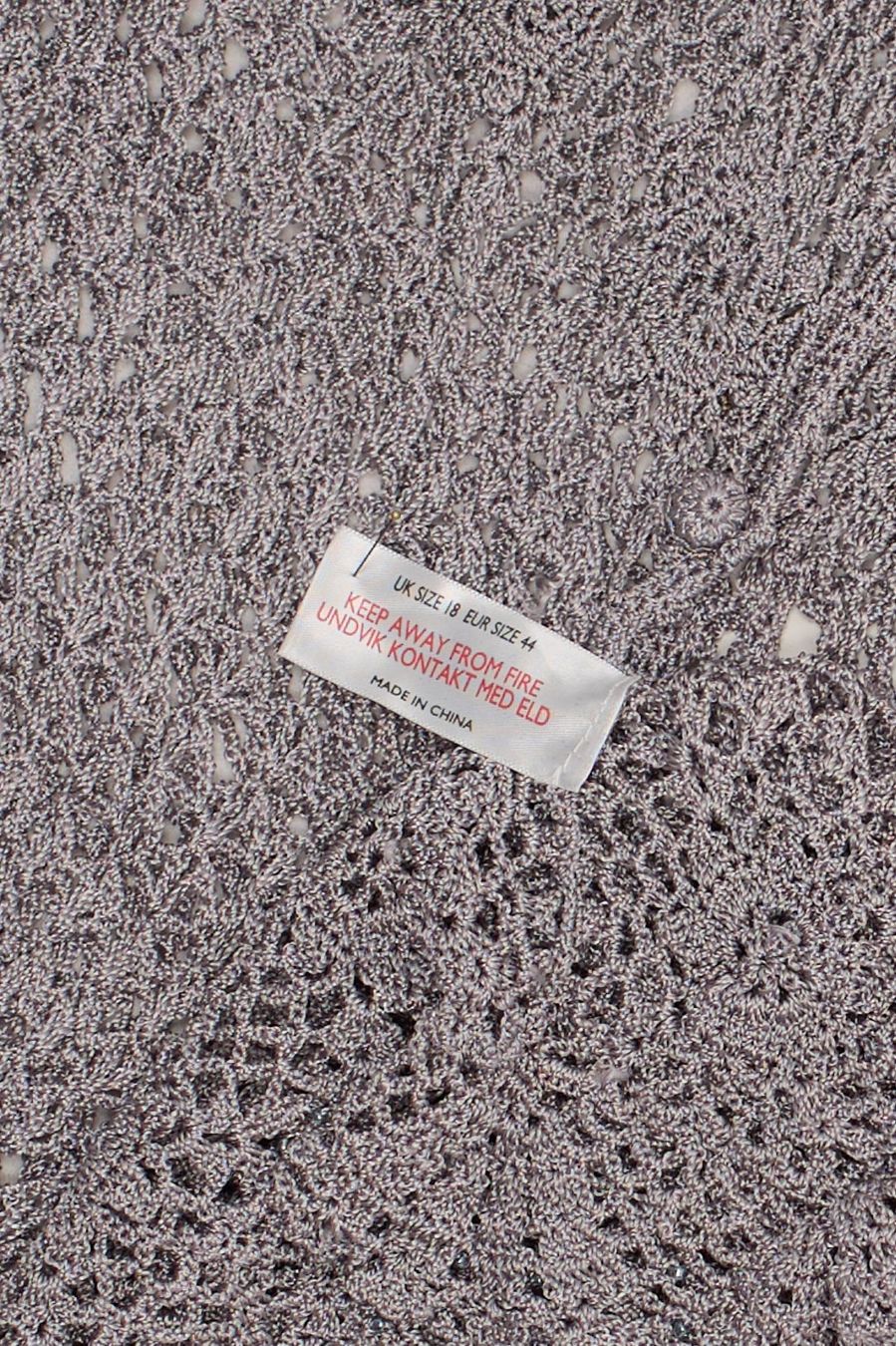Gilet & Giacche senza maniche: Definitions Gilet Maille Ajourée Gris T. 44 – Usato da Fribourg venduto da re-fine 7