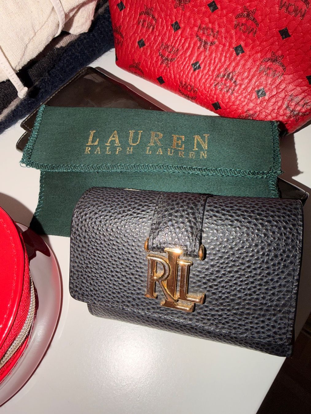 Ralph Lauren Portamonete: Ralph Lauren Portemonnaie ORIGINAL – Usato da Zug venduto da mcm.v.i