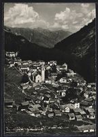 AK Bosco-Gurin, Panorama mit Bergen