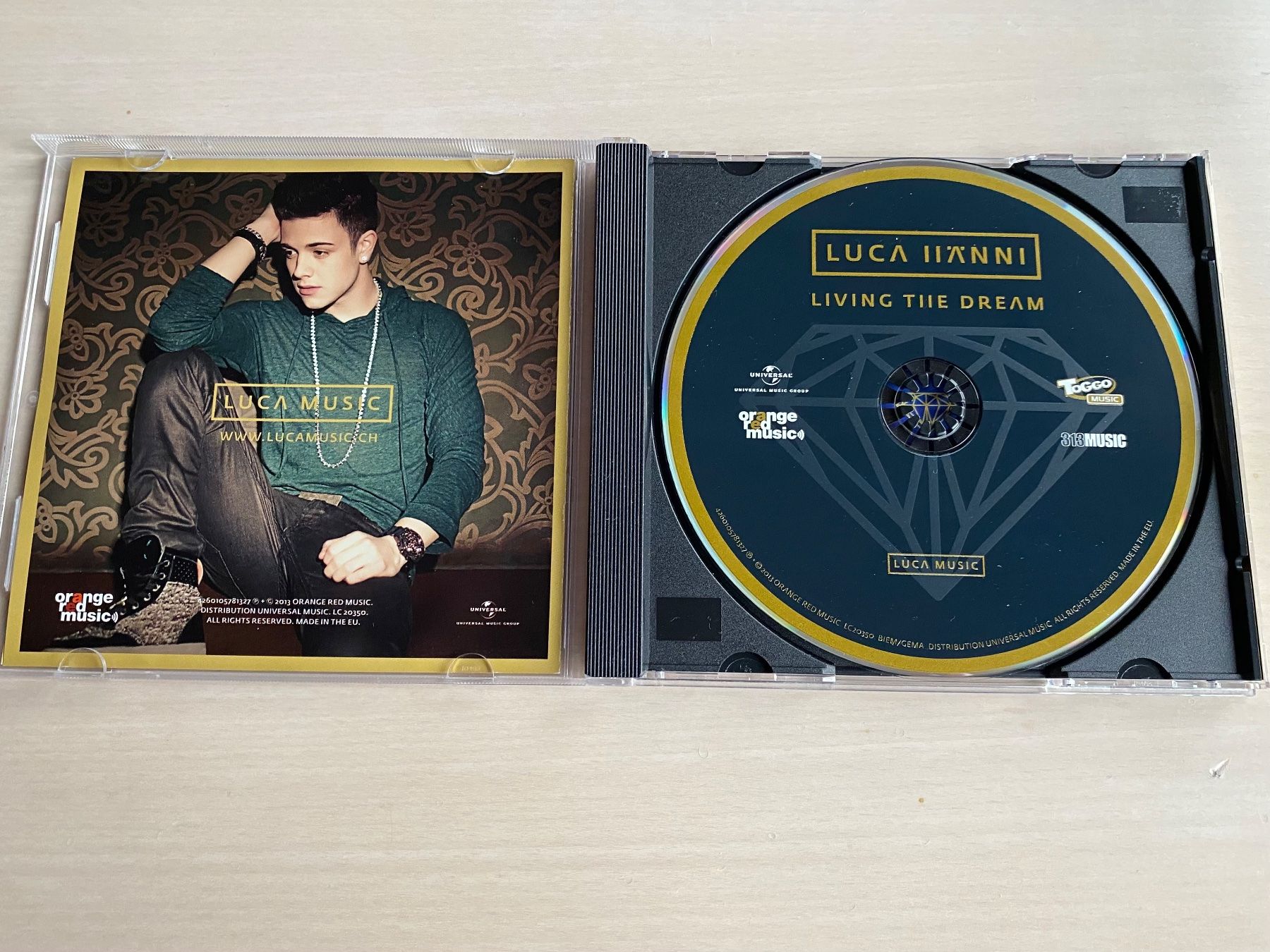 CDs: Luca Hänni - Living The Dream – Gebraucht aus Oberried Brienz von Chyara 2