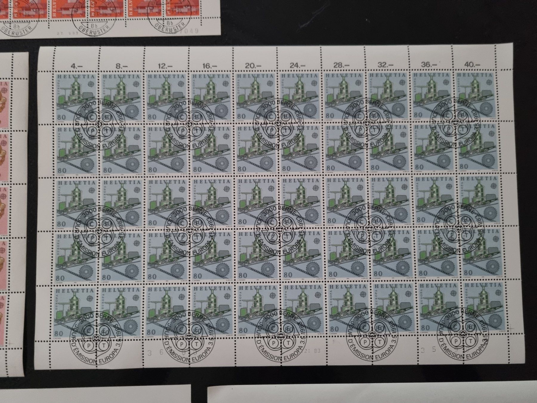 Tous les timbres: diverse CH  Bogen mit ET Stempel : KP 365.-- – D'occasion à Gümligen par Geniusbuy 3