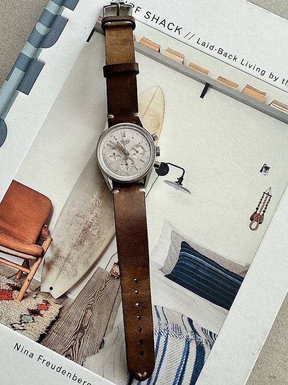 Tag Heuer Orologi: Heuer Carrera Chronograph Re-Edition – Usato da Zürich venduto da Flaev