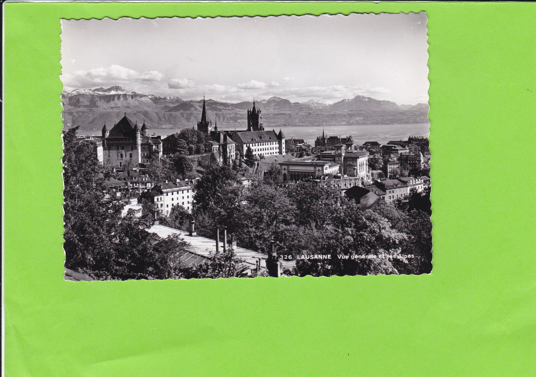 Cartoline postali: Lausanne – Usato da St. Peterzell venduto da neckertal