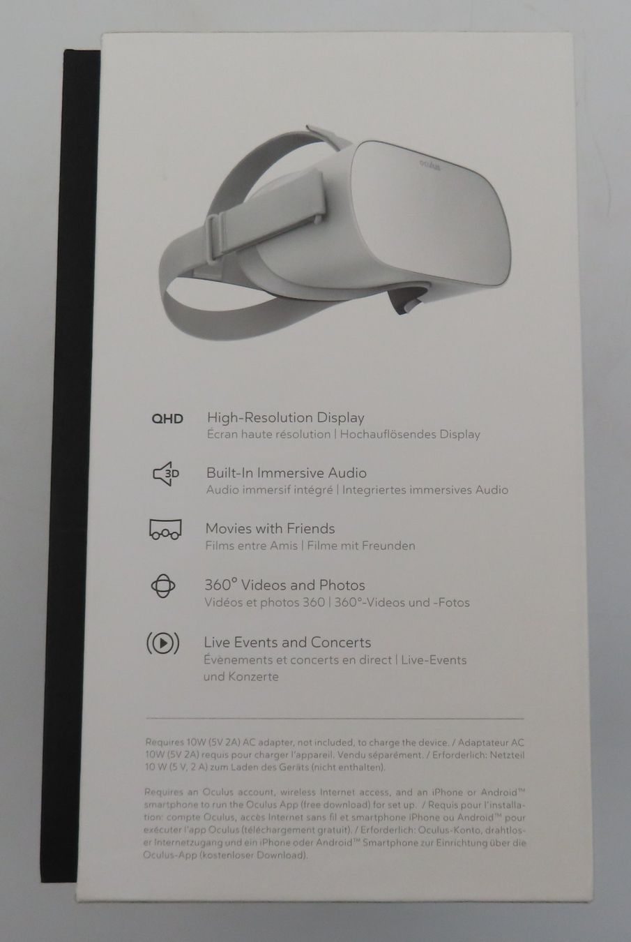 Meta Casque VR: oculus Go VR Brille – D'occasion à Reinach BL par WBZ-Flohmarkt 9