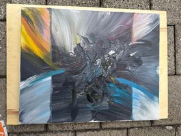 Acrylbild Gemälde 40x50cm