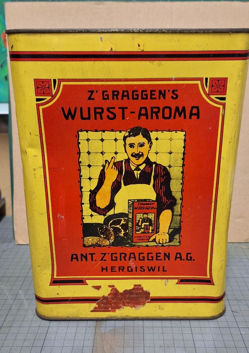 Sonstiges Geschirr: Blechdose – Gebraucht aus Brugg AG von bacbac5757 1