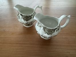 2 Milchkännchen von Ridgway Windsor, England, Vintage, 2 Stk