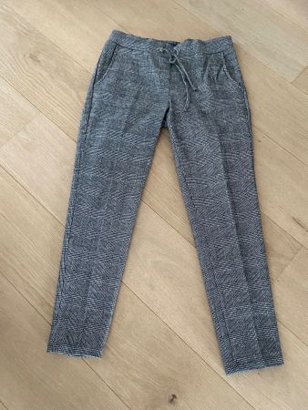 Damen Hose 36 Tom Tailor schwarz kariert NEU