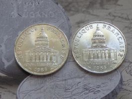 2 x 100 francs "Panthéon"1983 République Française