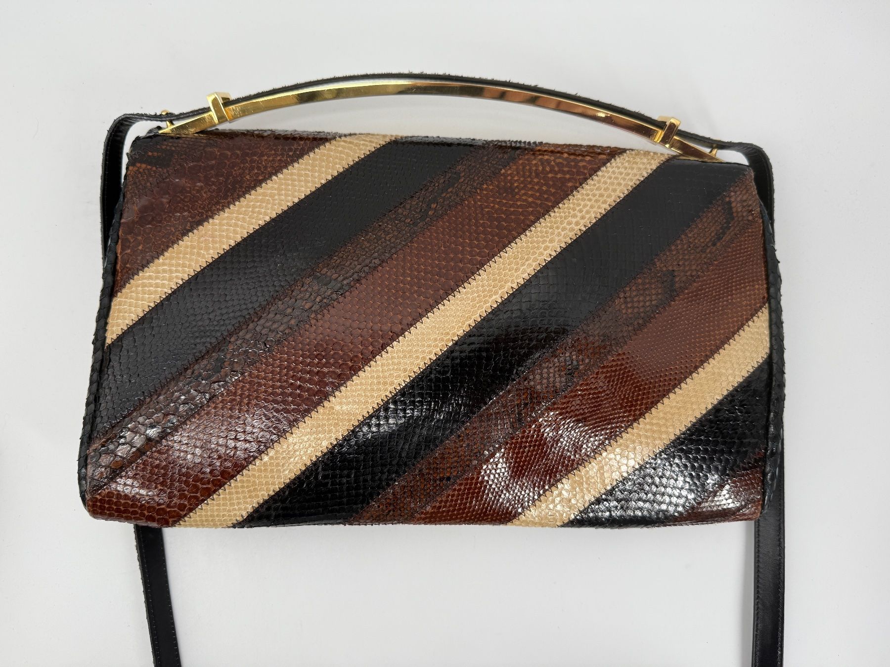 Borse da donna: Vintage Leder Handtasche – Difettoso da Auenstein venduto da moin. 1