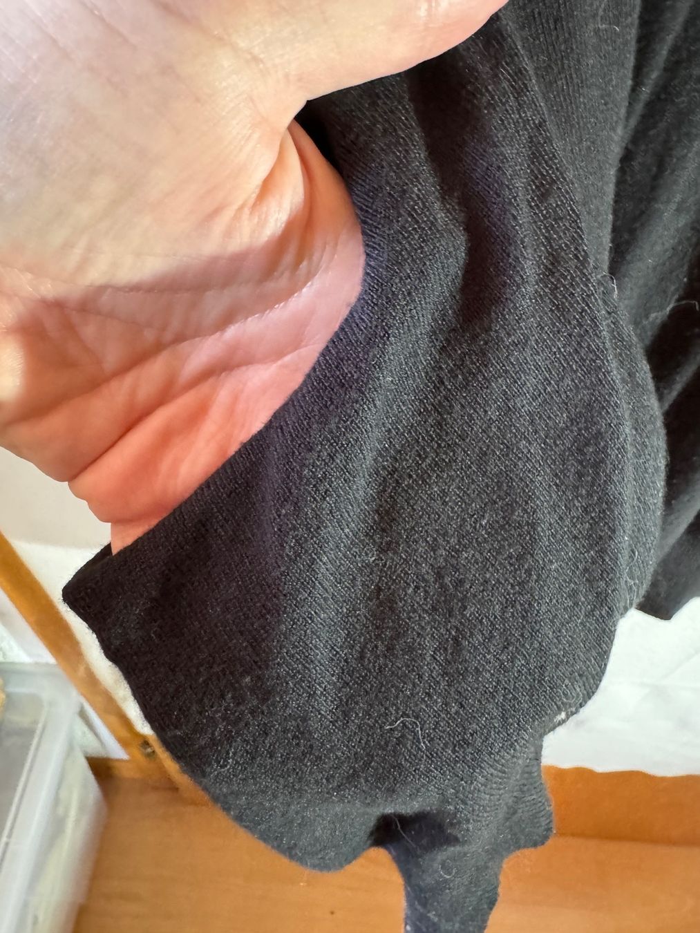 Jacken: Schwarze Strickjacke von Atmosphere Gr. 36 – Gebraucht aus Grosswangen von second_hand_dress 2