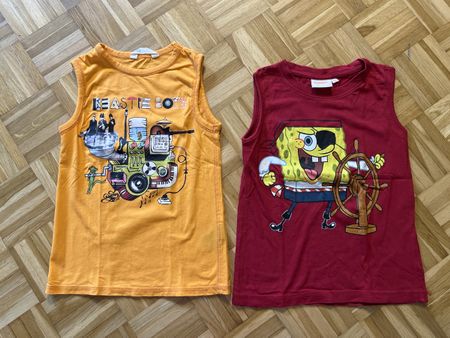 2 Tanktops - Grösse 122/128