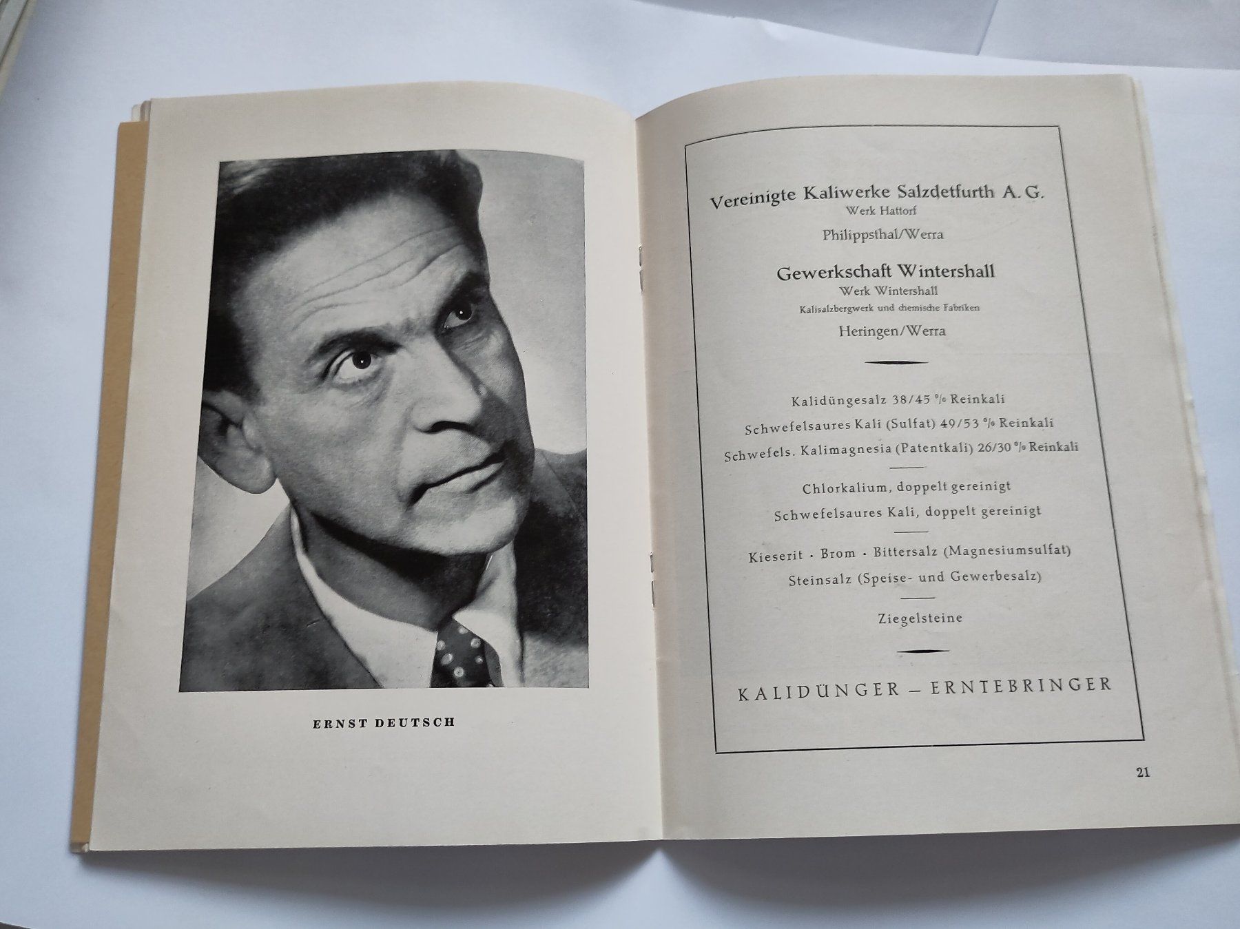 Riviste & Magazine: Festspiele Bad Hersfeld 1952 Programmheft – Usato da Schaffhausen venduto da RolfMeister 6