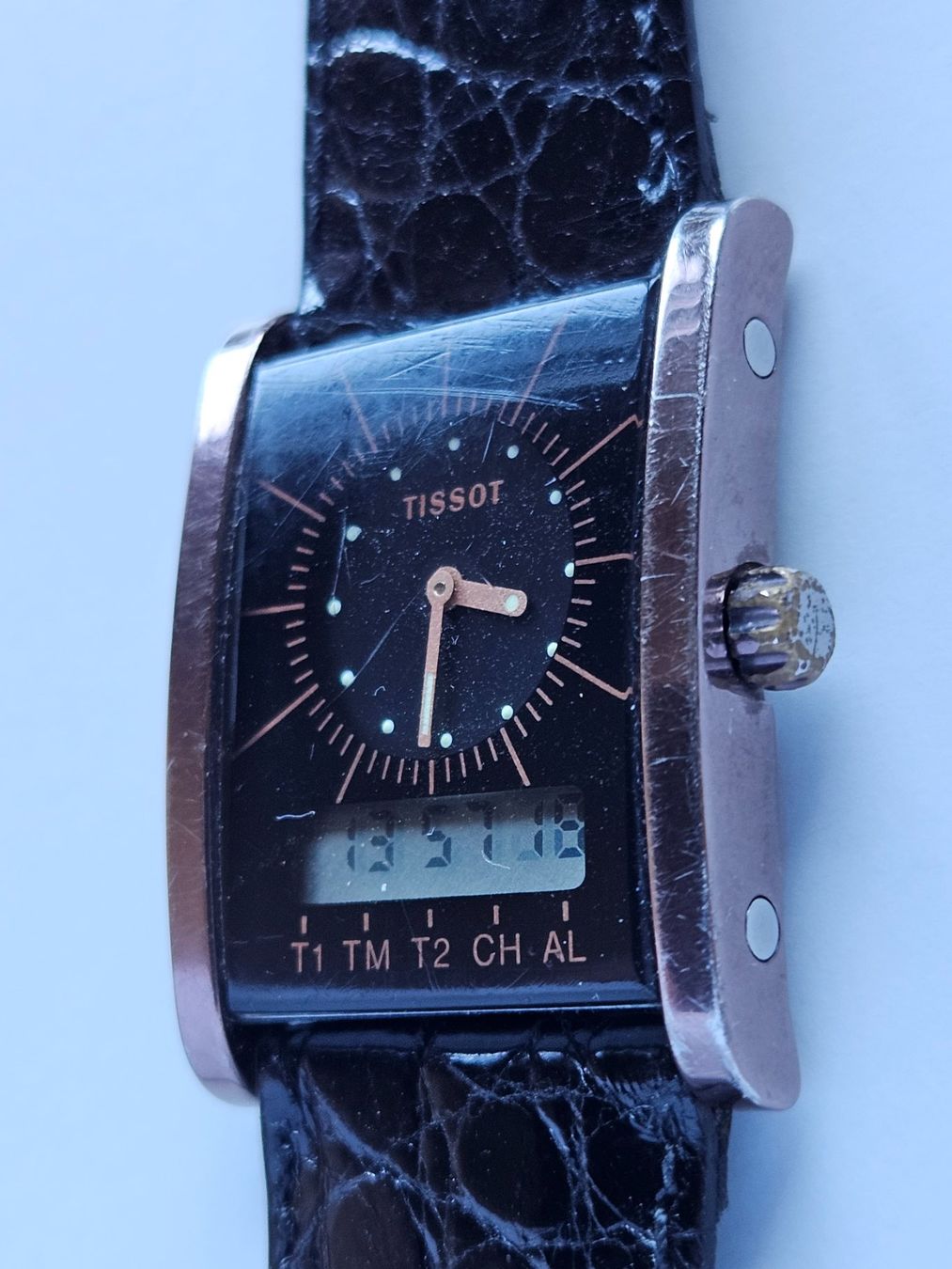 Tissot Uhren: 274 Tissot Two Timer schwarz Quartz – Gebraucht aus Berikon von mmm21 2