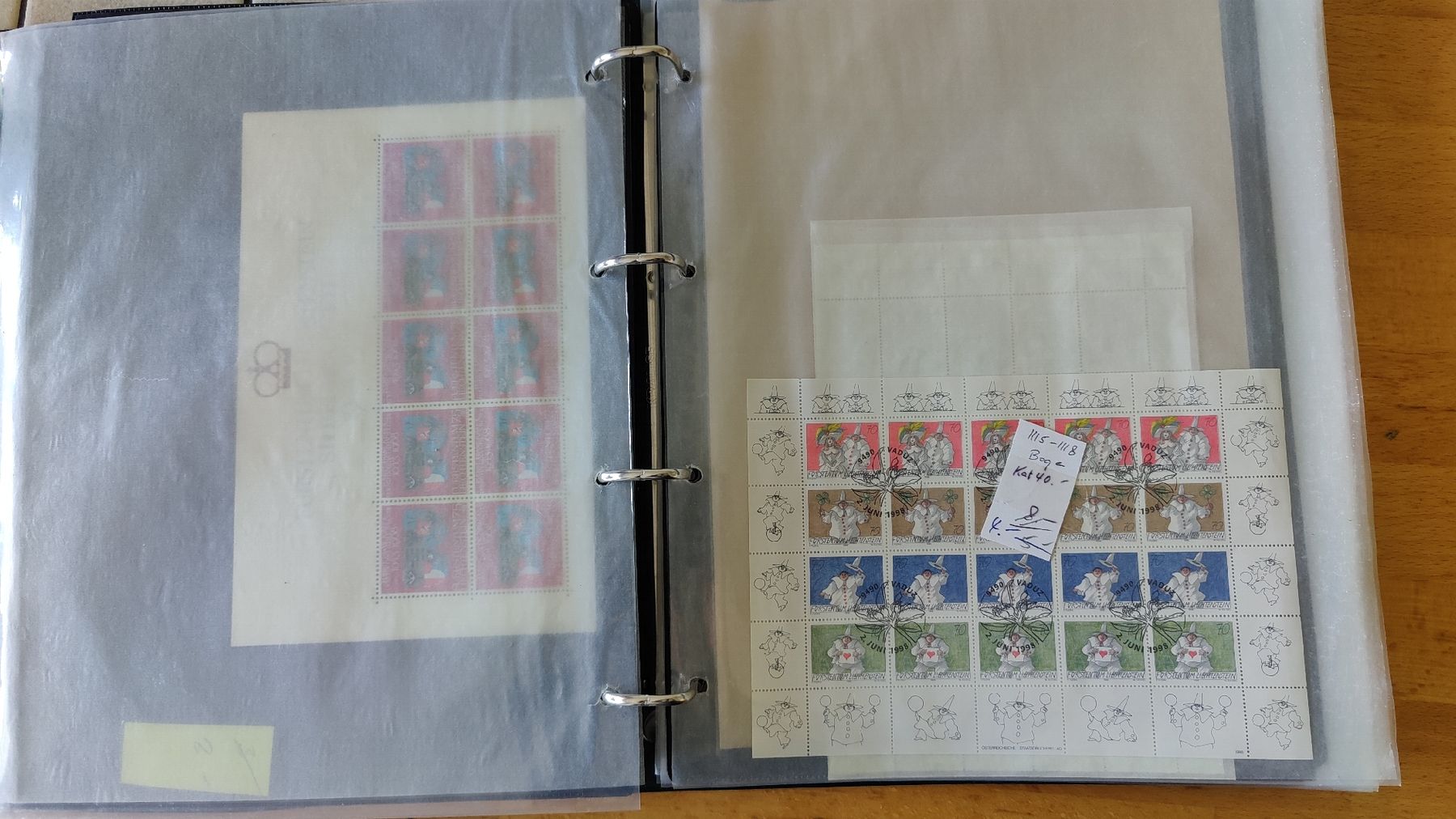 Album: Briefmarkensammlung Lichtenstein (L10) – Usato da Aarau venduto da bro_9zsg 9