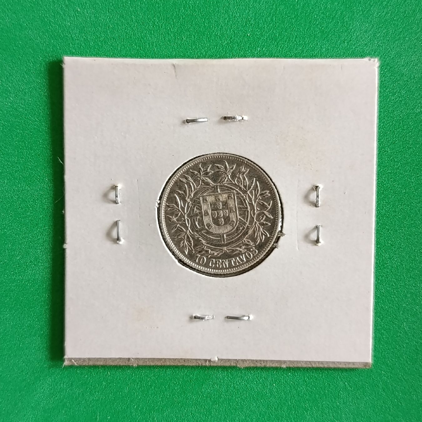 Tutti le monete: Portugal 10 centavos 1915 Prata – Usato da Sierre venduto da Carlostripa