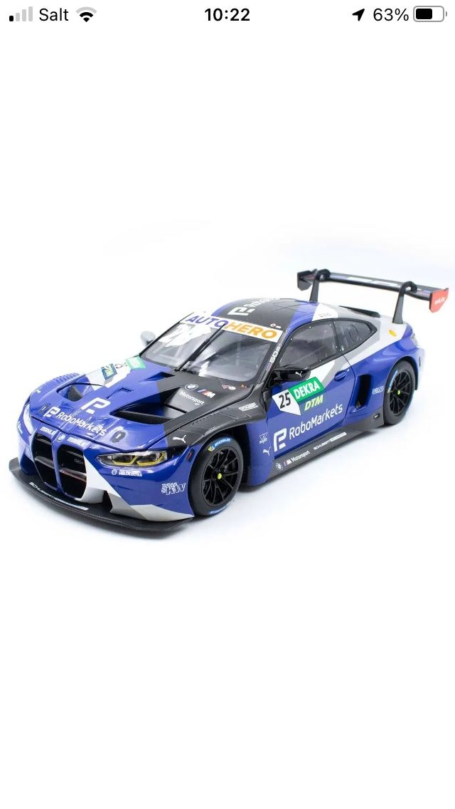 BMW Modellini d'auto: BMW m4 GT3 – Nuovo e nell'imballaggio originale da Obergösgen venduto da Camaro_zl1