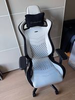 Noblechairs Hochwertiger Gaming Stuhl  Weiss/Schwarz 