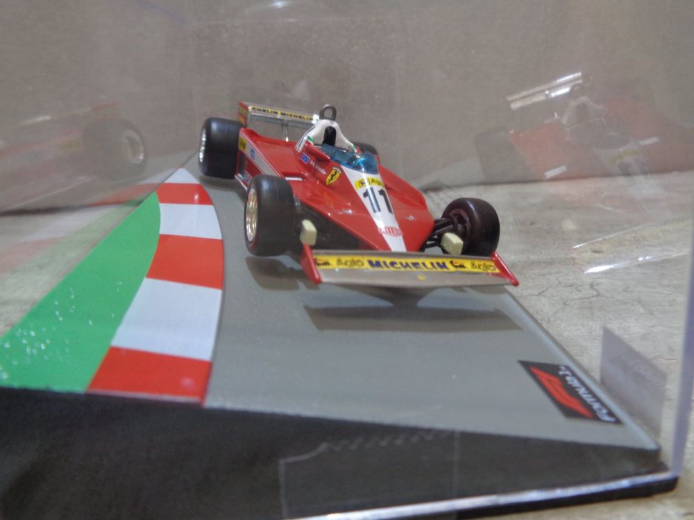 Photo Signée Jody Scheckter Ferrari F1 - Années 70, Avec Certificat D'authenticité, Collector