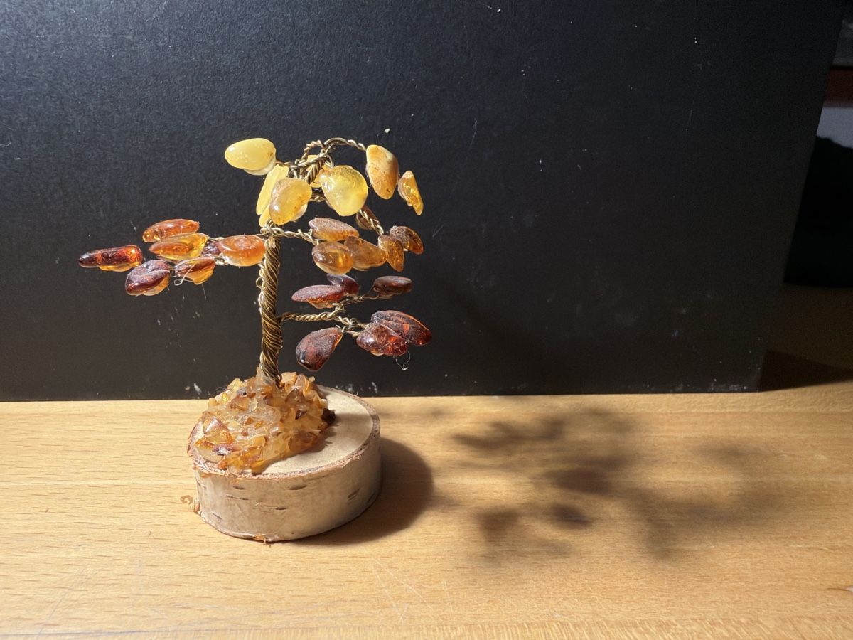 Alle Dekorationen: Decorative amber tree with wire branches used – Gebraucht aus Rüschlikon von nat_cp8r