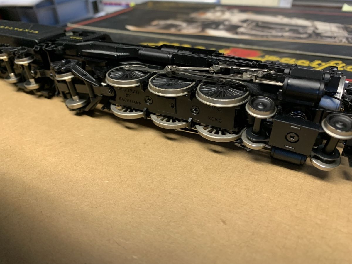 Spectrum Modelleisenbahnen: Spectrum USA Dampflok DC analog Nr.H38 – Neu (gemäss Beschreibung) aus Winden von EmilNeu 5