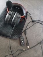 HyperX Gaming Headset mit Mikrofon und Tasche schwarz