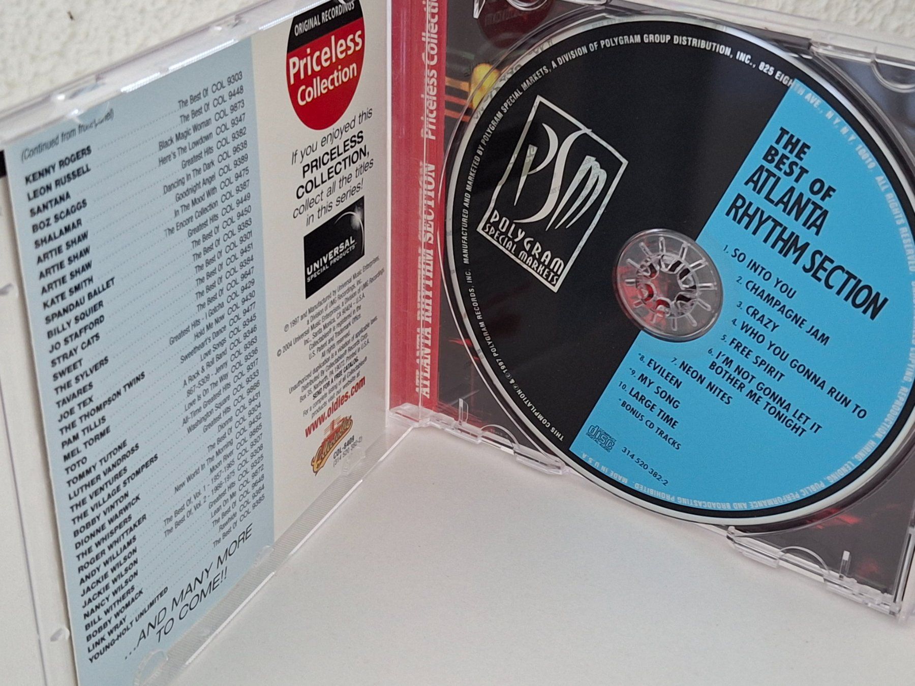CD: CD Atlanta Rhythm Section  - Best Of – Usato da Aarberg venduto da Jackup1 2