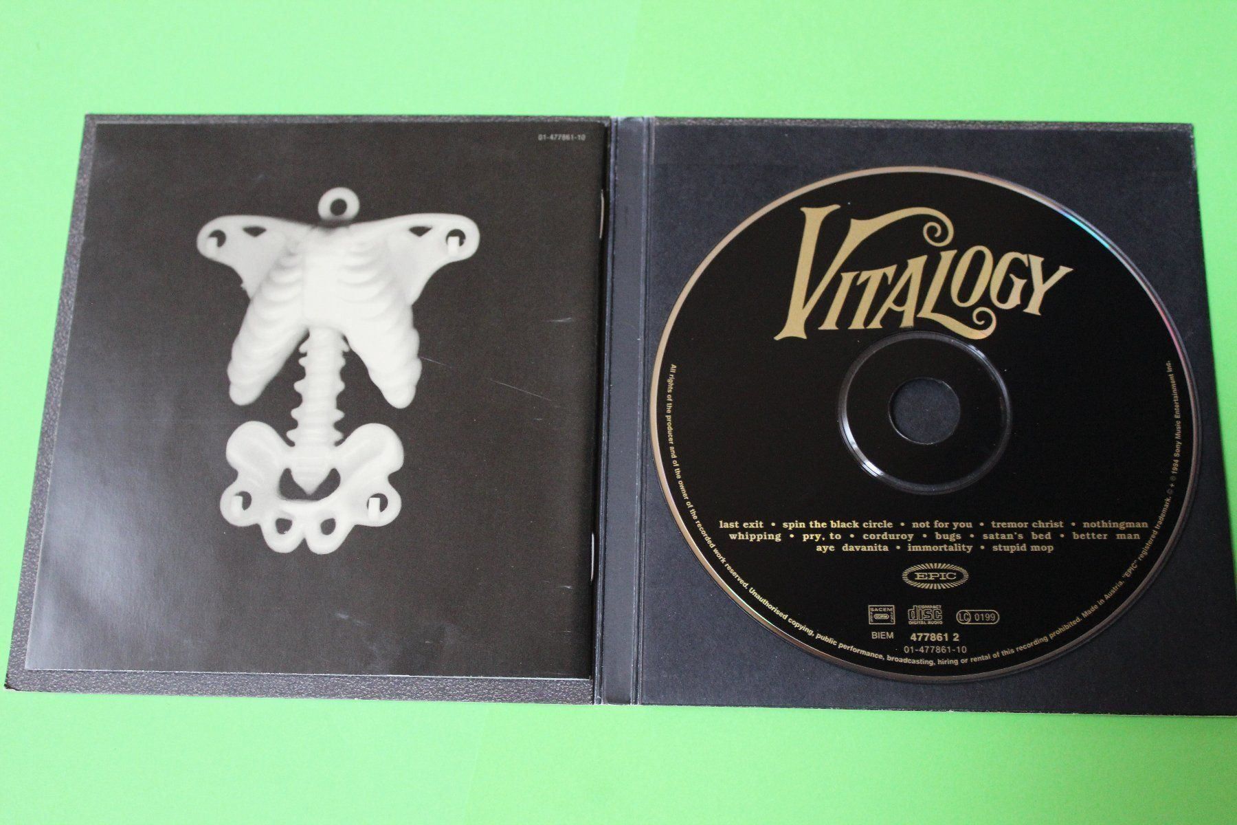 CD: PEARL JAM - VITALOLOGY CD 1994 – Usato da Tübach venduto da JamesStone 4