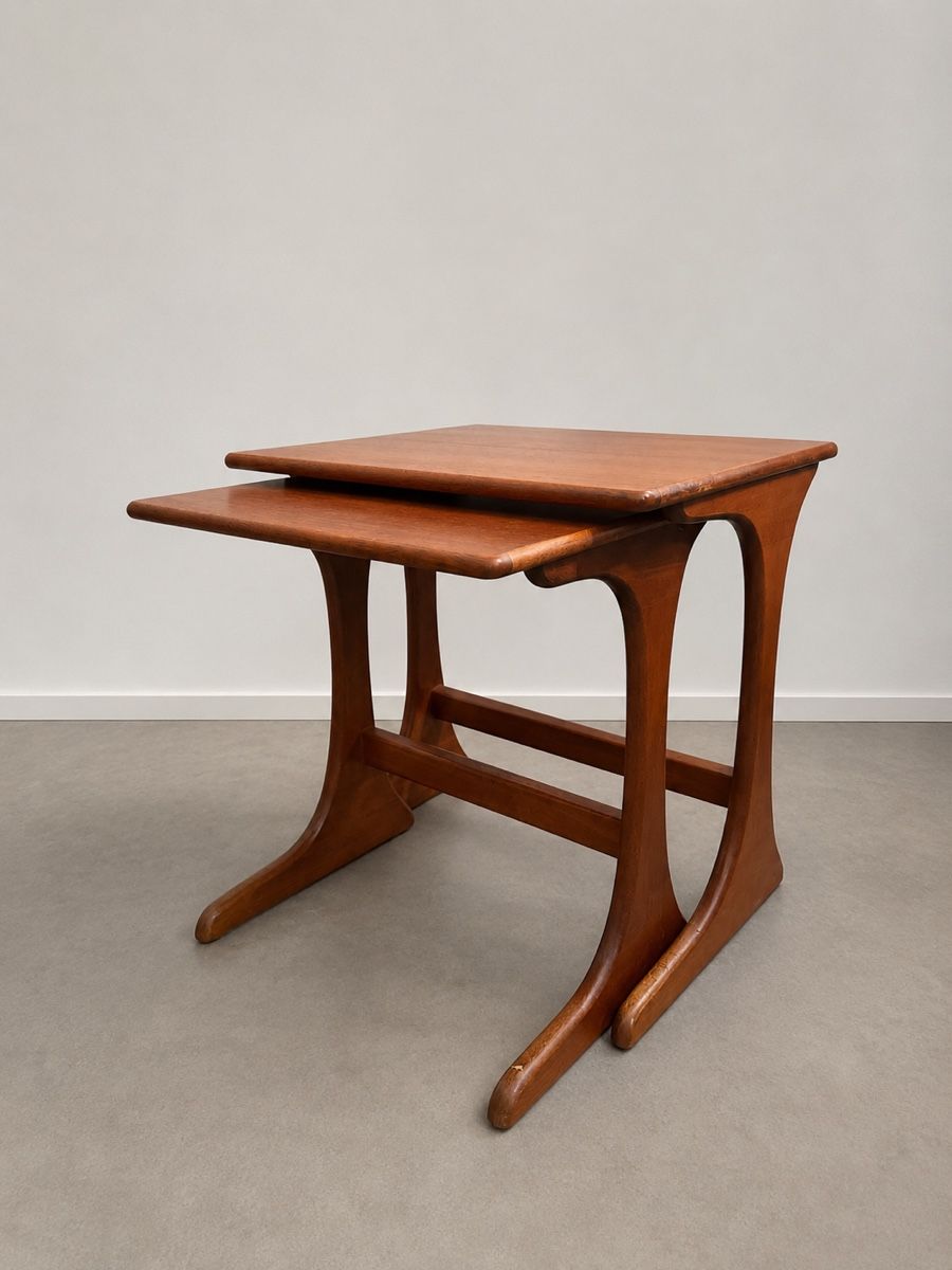 Tables: 2er Satztisch-Set, Teak, Mid-Century – D'occasion à Dachsen par Lor_sch 2