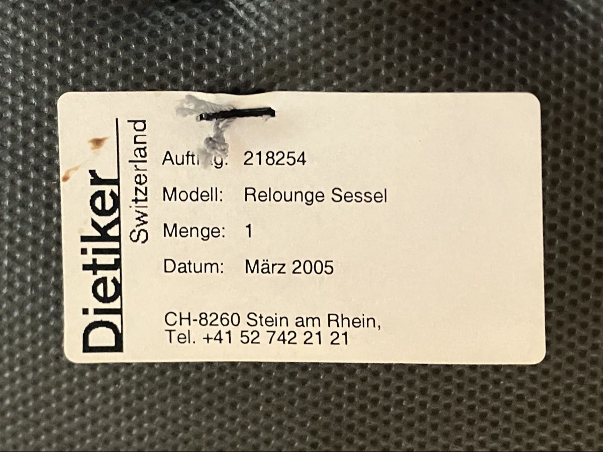 Dietiker Sessel: Dietiker Relounge Sessel Leder Dunkelrot – Gebraucht aus Winterthur von Amigofreestyle 5