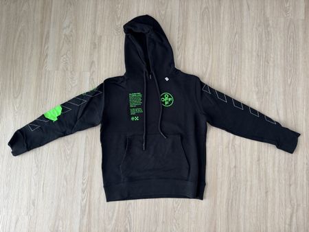 Off-White Arch Shapes incompiuto Pullover schwarz L