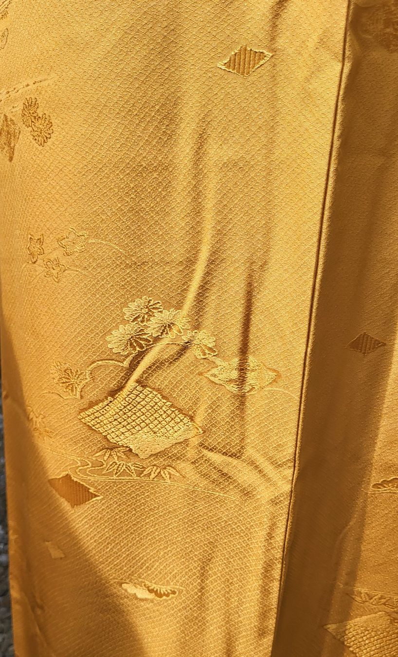 Kimono: Kimono japonais  Ochre – Nuovo (secondo la descrizione) da Fribourg venduto da VictoriaShop7 4